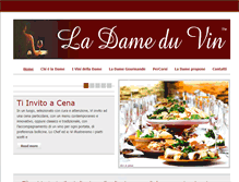 Tablet Screenshot of ladameduvin.com
